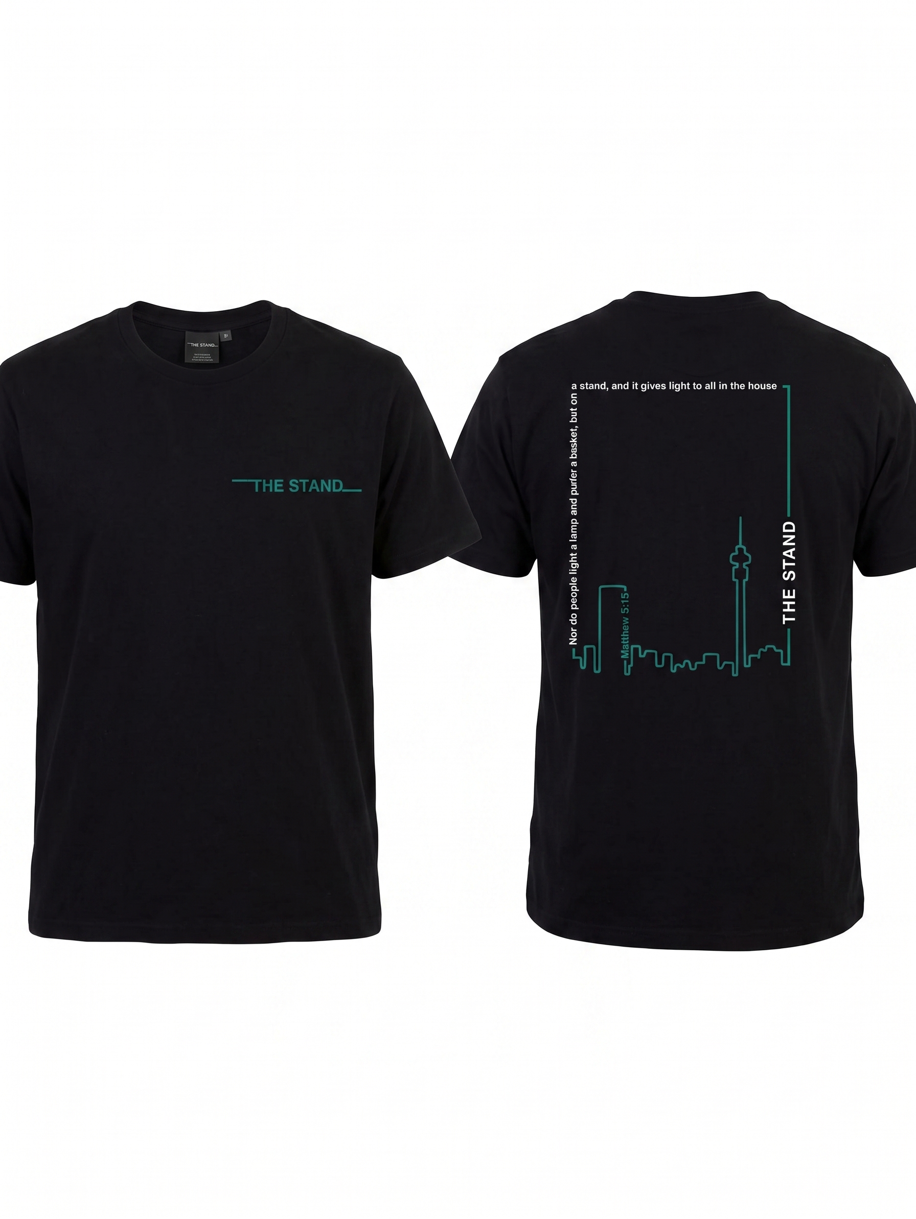 The Stand T-Shirt — front and back